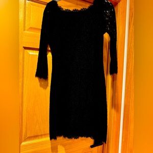 Diane Von Furstenberg lace mini dress! Never worn